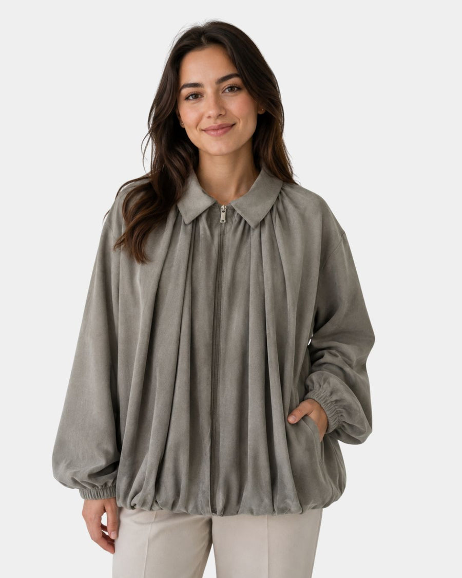 Agnèsine | Veste bomber vintage lâche