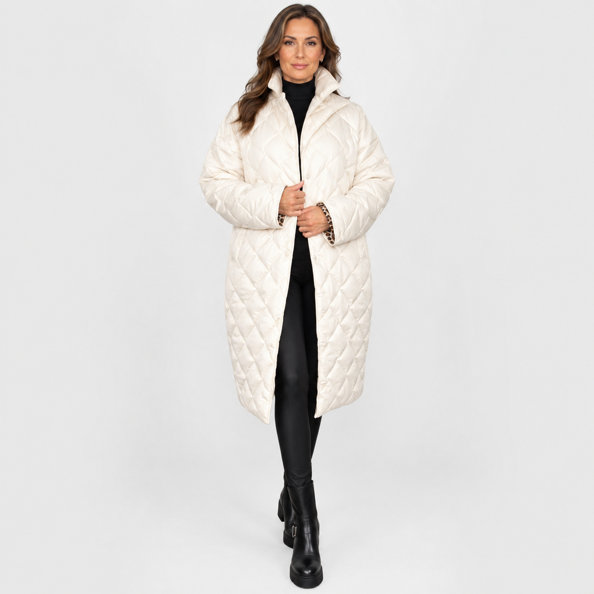 Manteau Matelassé Réversible Élégant | Style & Confort