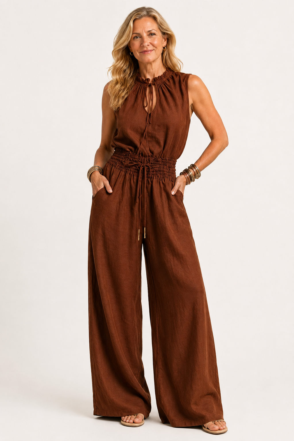 Jette | Combinaison Sans Manches Avec Pantalons Amples