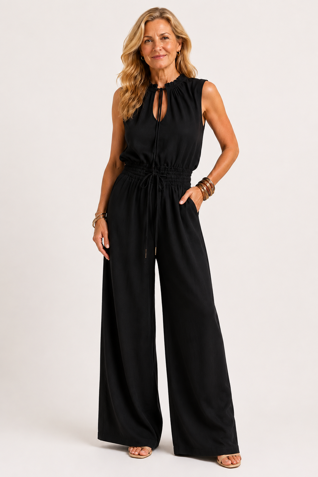 Jette | Combinaison Sans Manches Avec Pantalons Amples