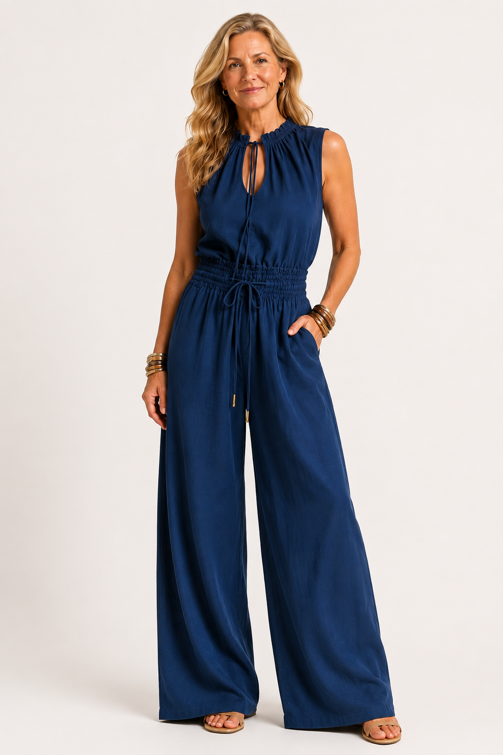 Jette | Combinaison Sans Manches Avec Pantalons Amples