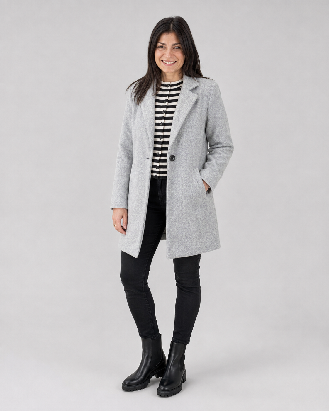 Louise│Manteau long élégant et intemporel