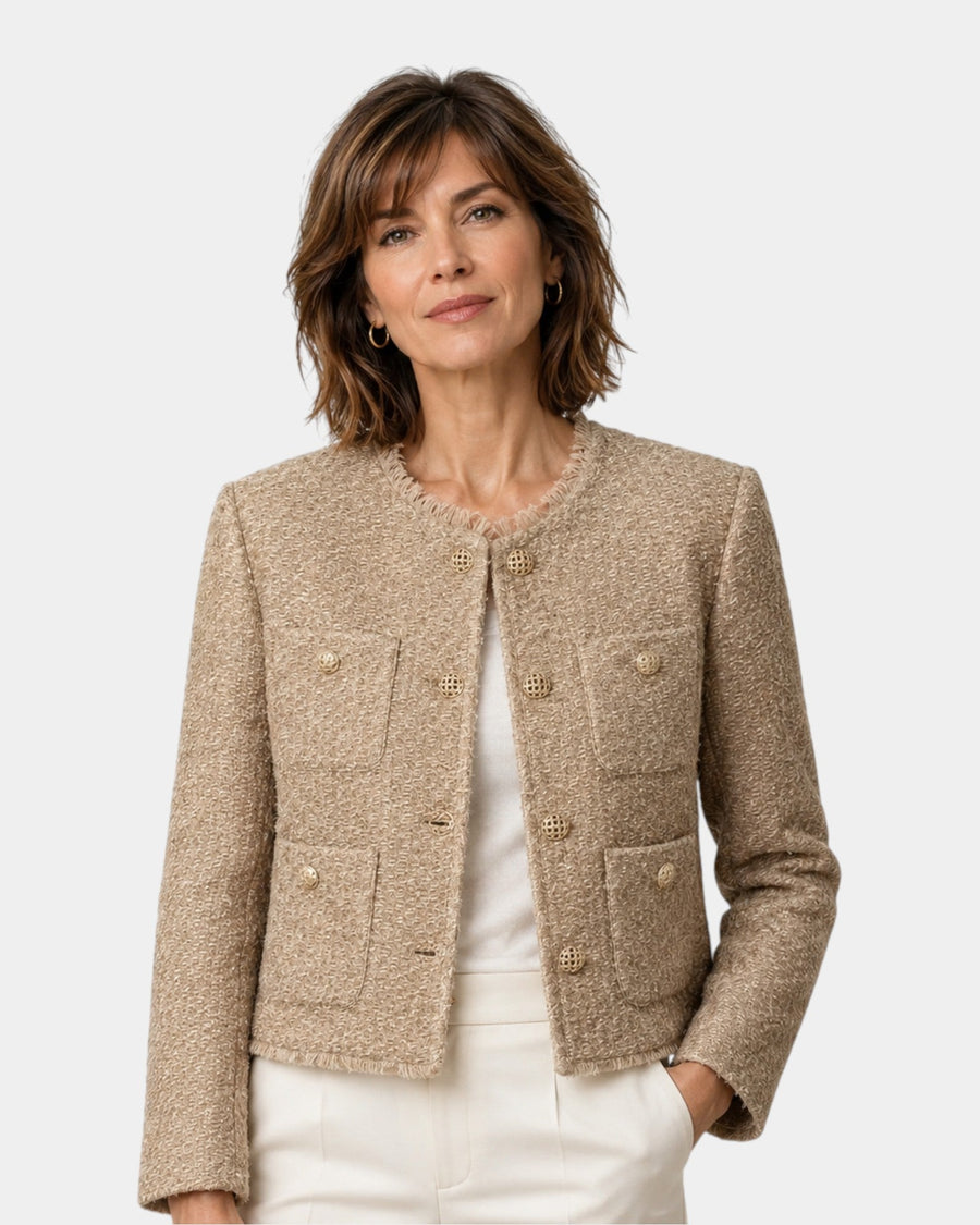 Alice | Veste Chic Beige