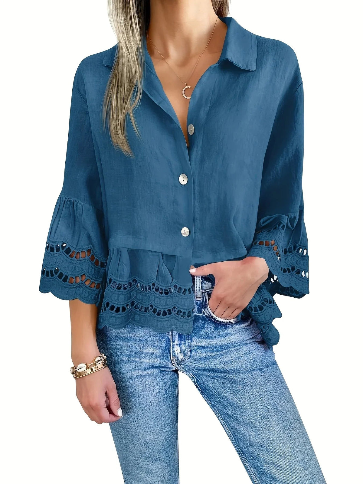 Emily | Blouse Aérée Chic